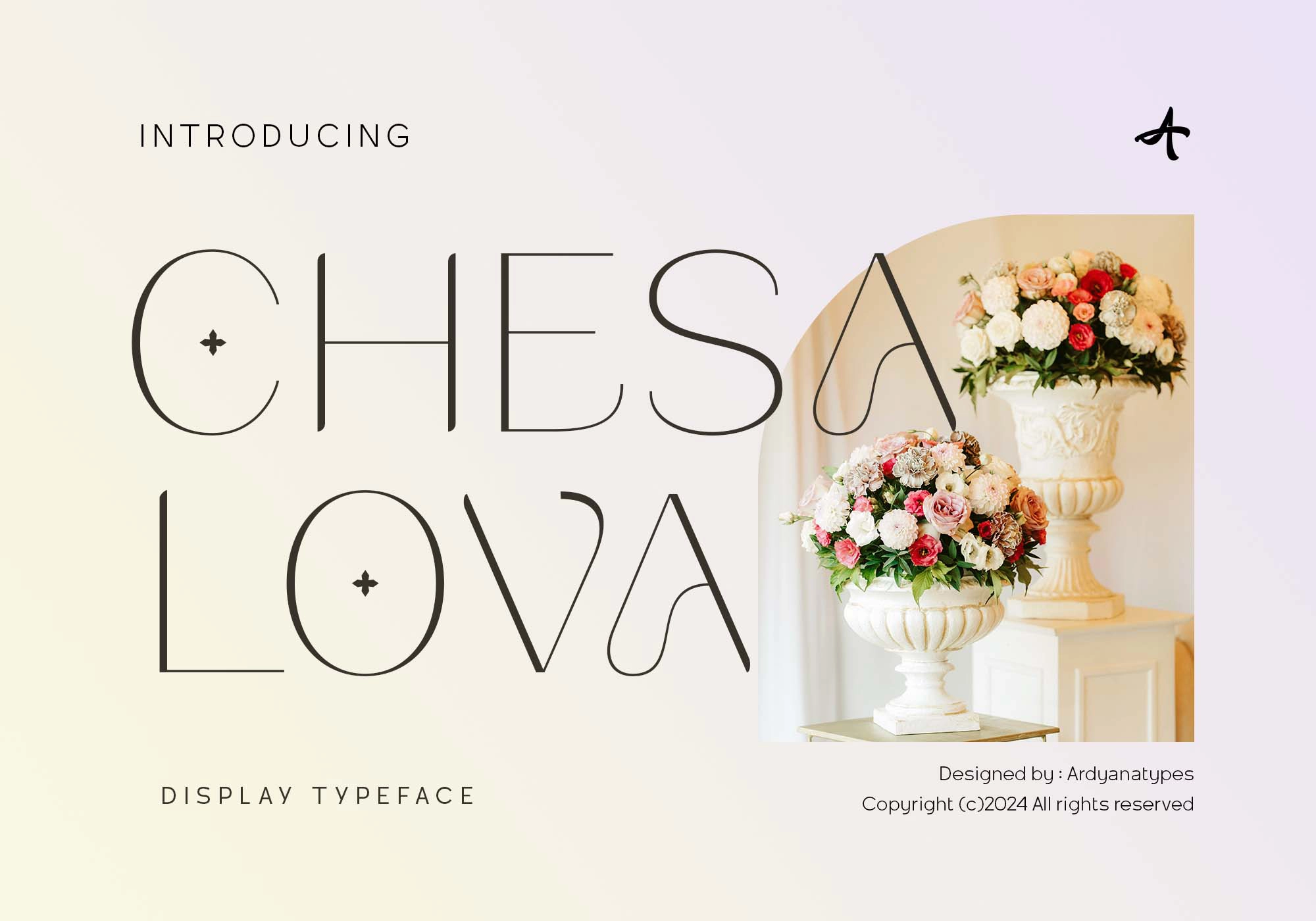 Chesalova - Unique Typeface